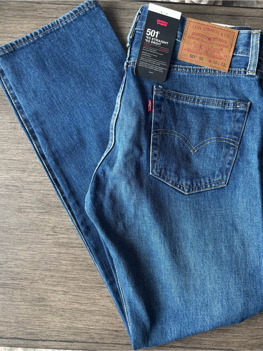 NWT Levi’s 501 ‘93 Straight Leg Jeans 30x32 (Levi’s Premium)
